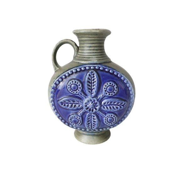 Vintage Mid Century Modern Jasba Pottery Vase Jug Western Germany MCM - Picture 3 of 8